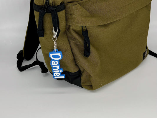 Personalised 3D Embossed Bag Tag | 7x Colours Available