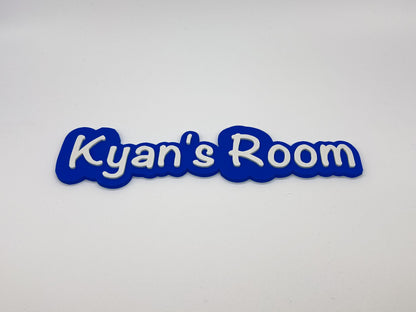 Personalised 3D Name Sign | 7x Colours Available